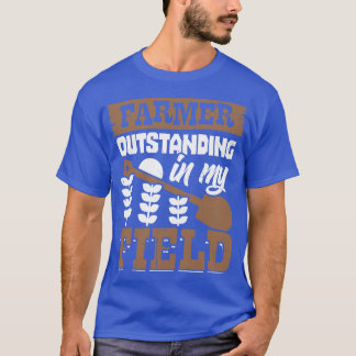 私のフィールドファームの所有者ギフトで未処理の農家 Tシャツ