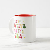 私のフェスティバルでAFエラスッシーのクリスマス ツートーンマグカップ (正面左)