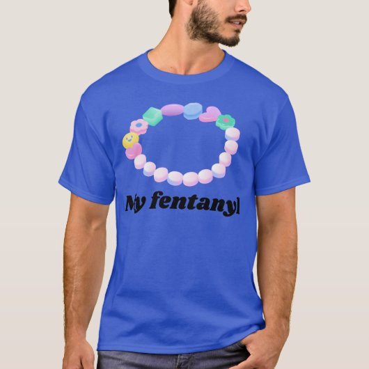 私のフェンタニル90年代スタイルのキャンディ Tシャツ (正面)
