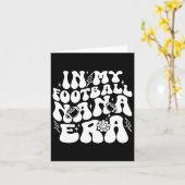 私のフットボールおばあちゃん時代の面白い誇り高いフットボールおばあちゃん カード (黄色い花)