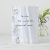 私のフッパーキャリアになってくれますか ヴィンテージ ラック 招待状 (スタンド正面)