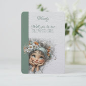 私のフラワーガールになってくれる？ (スタンド正面)