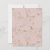 私のフラワーガールになってくれる？ Girls in Robes Invitat 招待状 (裏面)