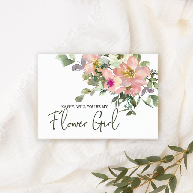 私のフラワーガールに EggshellとBlush (クリエイターアップロード済み)