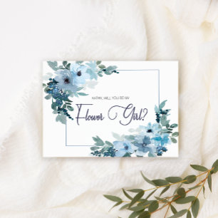 私のフラワーガールに Modern ブルーローズを