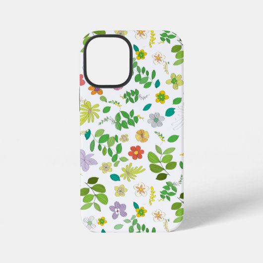 私のフラワーデザイン6 iPhoneケース (裏面)