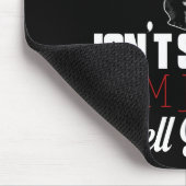 私のフランスのブルドッグは甘やかされていない マウスパッド (コーナー)