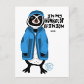 私のフンボルトの意見では…ペンギン シーズンポストカード (正面)