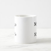 私のブタの同輩私の生命 コーヒーマグカップ (中央)