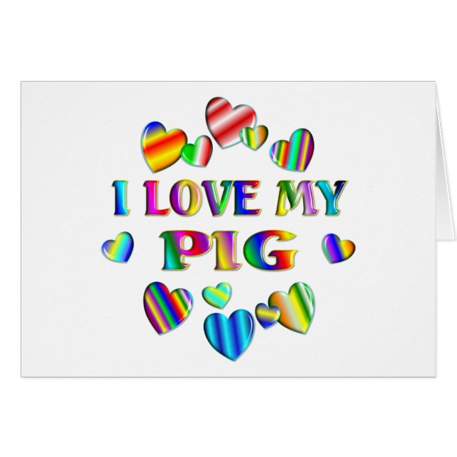 私のブタを愛して下さい (正面横)