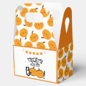 私のブハロウィーンのお気に入りボックスのためのカボチャのおやつ フェイバーボックス (オープン)