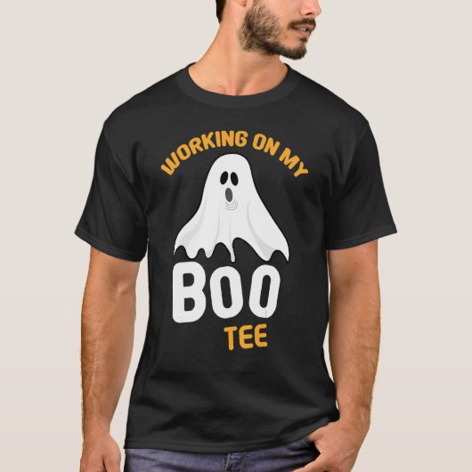 私のブハロウィーンの重量挙げトレーニングの作業 Tシャツ (正面)