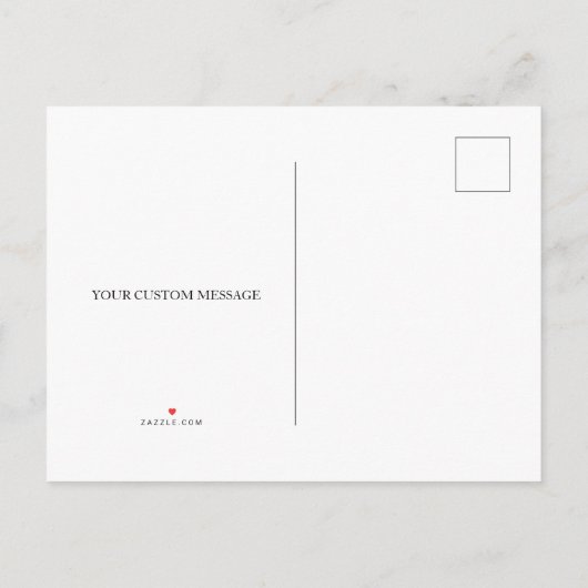 私のブライスメイドPCになりませんか – 金ゴールドグリッターFab インビテーションポストカード (裏面)