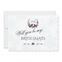 私のブライズメイドになってくれますか？チャーム ウィンター リース