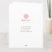 私のブライズメンになってくれますか ミニマリスト フォト モダン カード (裏面)