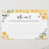 私のブライダルシャワーゲーム文房具 便箋 (正面)