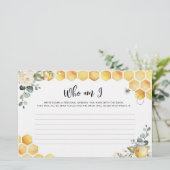 私のブライダルシャワーゲーム文房具 便箋 (スタンド正面)