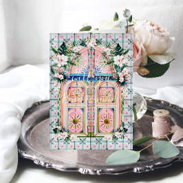 私のブライドメイド/メイド・オブ・オーナー（花嫁付き添い人）提案 箔グリーティングカード