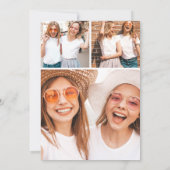 私のブライドメイド/メイド・オブ・オーナー（花嫁付き添い人）提案I 招待状 (裏面)