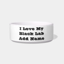 私のブラックラブ犬、名前を追加するのが大好き