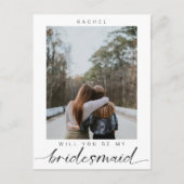 私のブリーズメイドのミニマリストの写真モダンか ポストカード (正面)