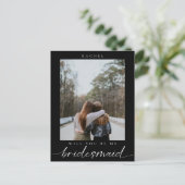 私のブリーズメイドのミニマリストの写真モダンか ポストカード (スタンド正面)