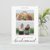 私のブリーズメイドミニマリストになりませんか2写真 招待状 (スタンド正面)