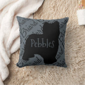 私のブリードドッグを愛する クッション (ブランケット)