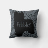 私のブリードドッグを愛する クッション (裏面)