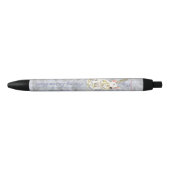 私のブルテリアは私のレッスン・プランを食べました 黒ボールペン (正面)