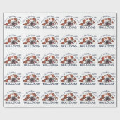 私のブルドッグで良い ラッピングペーパー (フラット)