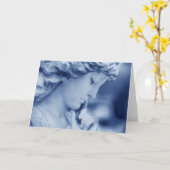 私のブルーエンジェル カード (黄色い花)