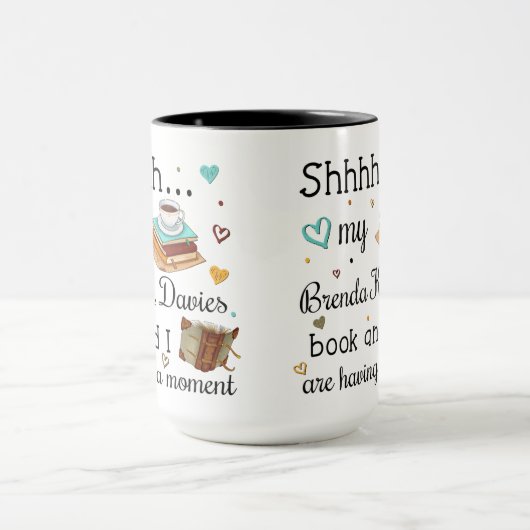 私のブレンダK Davies本と私は時間を持っている マグカップ (中央)