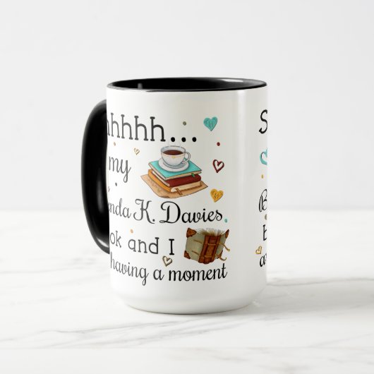 私のブレンダK Davies本と私は時間を持っている マグカップ (正面左)