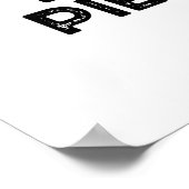 私のブンナピースおもしろいブンパン ポスター (角)