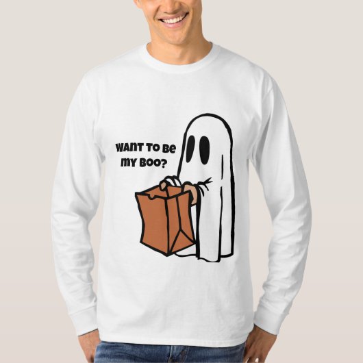 私のブーになりたいか？ Tシャツ (正面)