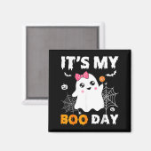 私のブーの日 ハロウィン お誕生日 ギフト  マグネット (正面/裏面)
