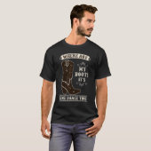 私のブーツラインダンスはどこか Tシャツ (正面フル)