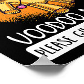 私のブードゥーの人形を与え残した人は誰でも ポスター (角)