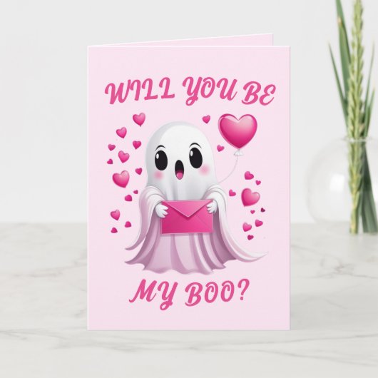 私のブーバレンタインデーのカードになるかな? シーズンカード (正面)