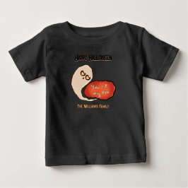 私のブー | かわいいハロウィンの家族 ベビーTシャツ