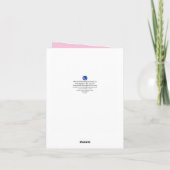 私のブー、幸せなバレンタイン | グリーティングカード (裏面)