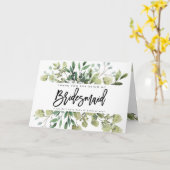 私のブ感謝していリメイドのカードできたら カード (黄色い花)