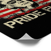 私のプライド国旗トランプ2024アメリカ国旗Jの4番目か ポスター (角)