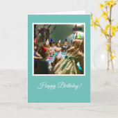 私のプラスティック・チルドレン: 誕生日カード カード (黄色い花)