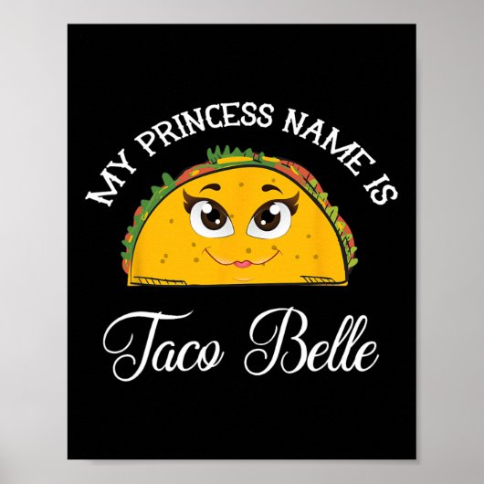 私のプリンセス名はタコベルおもしろい- Pun Cinco D ポスター (正面)