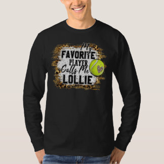 私のプレーお気に入りのヤーは私をロリー・テニス・母と呼ぶ Tシャツ