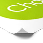 私のプレートポスターを選ぶ – 多くのサイズ ポスター (角)