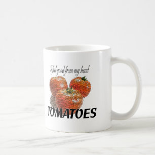 私のヘッドトマト(トマト)から爽快なI コーヒーマグカップ