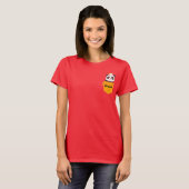 私のベイビー 女性用Tシャツ Tシャツ (正面フル)